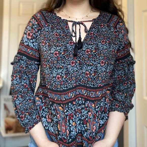 Floral long sleeve shirt - Picture 2 of 2